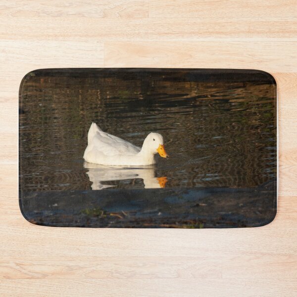 Item preview, white duck on water designed and sold by Francespoppy.