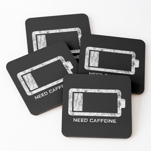 Item preview, Need Caffeine (distressed design) designed and sold by siggyspatsky.
