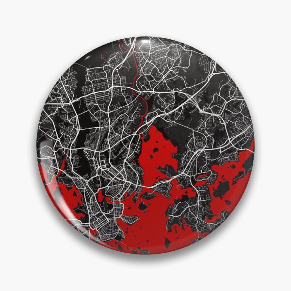 Item preview, Helsinki City Map of Finland - Oriental designed and sold by deMAP.
