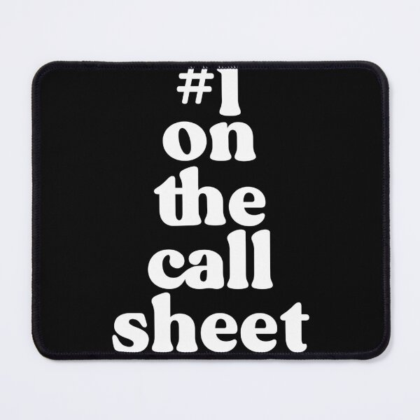 Item preview, #1 on the Call Sheet designed and sold by secondanchor.