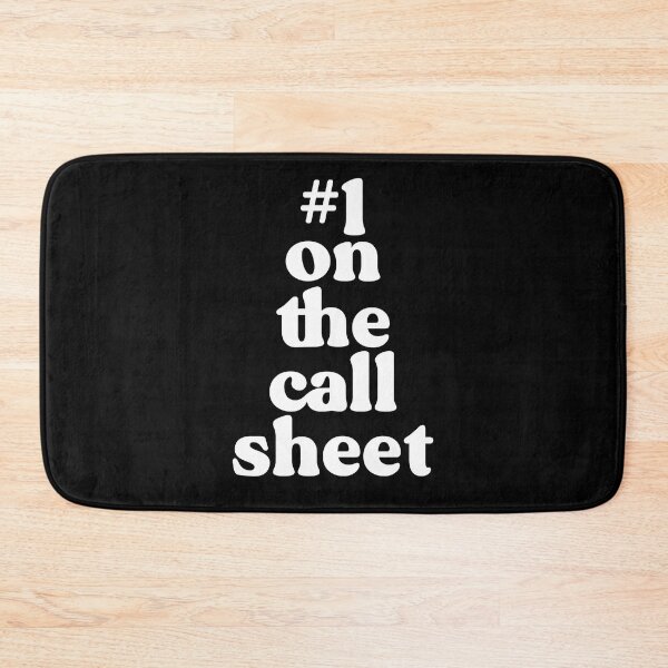 Item preview, #1 on the Call Sheet designed and sold by secondanchor.