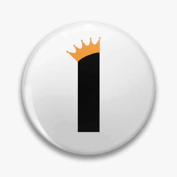 Item preview, Crowned Monogram Letter I designed and sold by Coffee Lifestyle.