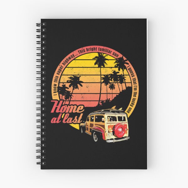 Item preview, Retro Woodie Surf Wagon and Sunset   designed and sold by FlawlessArtShae.
