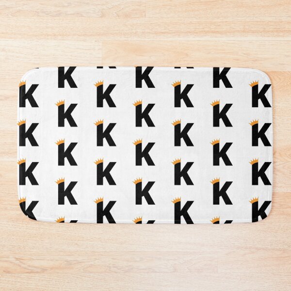 Item preview, Crowned Monogram Letter K designed and sold by Coffee Lifestyle.