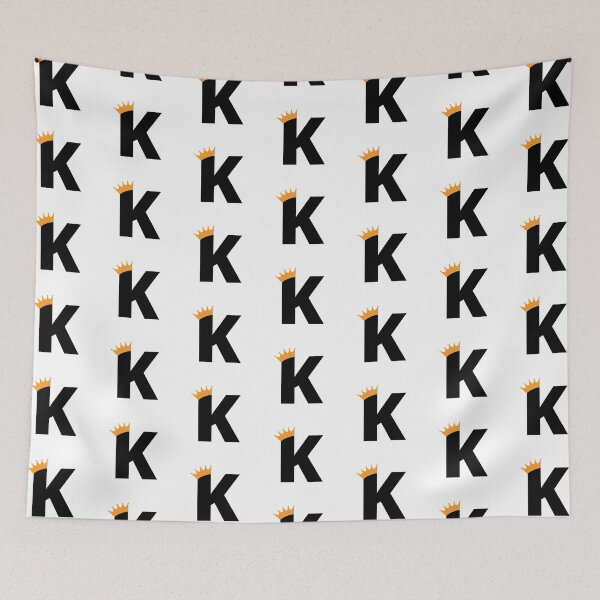Item preview, Crowned Monogram Letter K designed and sold by Coffee Lifestyle.