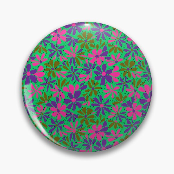Item preview, Bright neon floral pattern. designed and sold by marinaklykva.