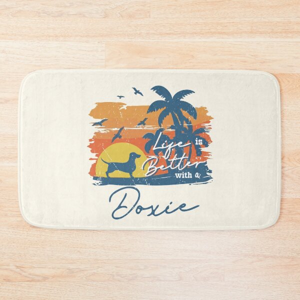 Item preview, Life is Better With Doxie Beach Sunset Retro Vintage designed and sold by rafaeltto.