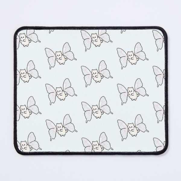 Item preview, Cute cat with fairy wings kawaii animal soft girl aesthetic designed and sold by Loveartse.