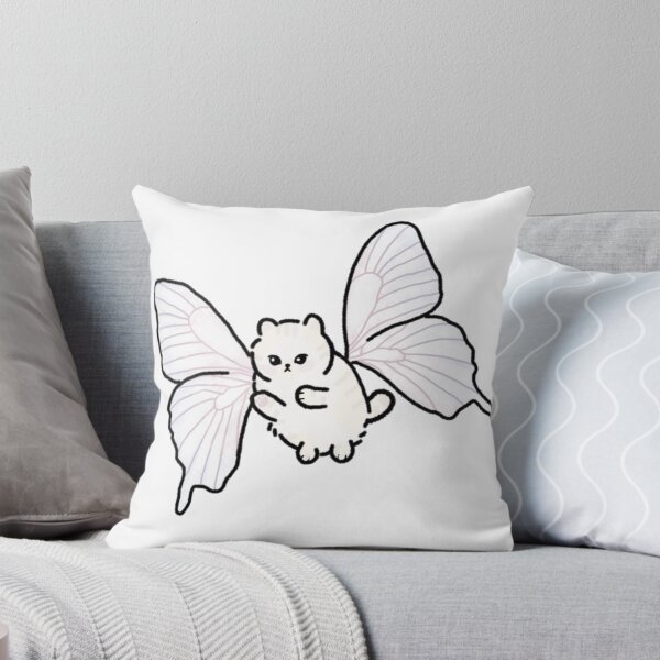 Item preview, Cute cat with fairy wings kawaii animal soft girl aesthetic  designed and sold by Loveartse.