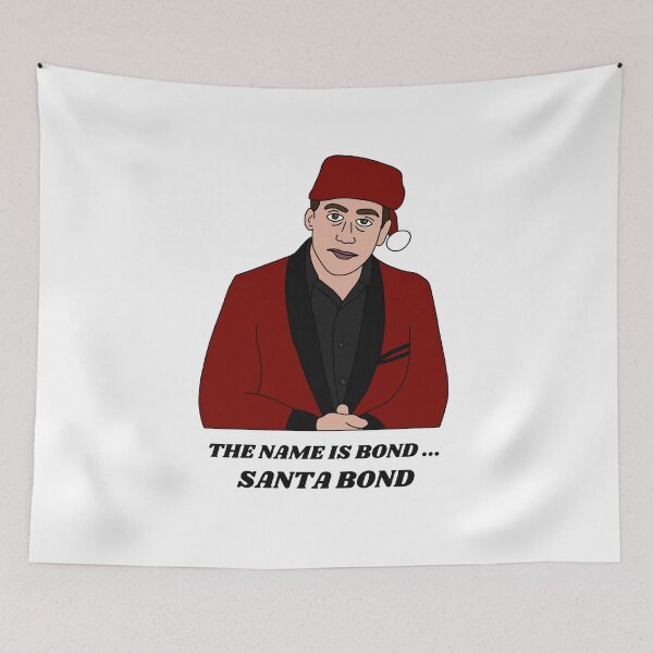 Item preview, My name is Santa Bond designed and sold by EclipseInFlames.
