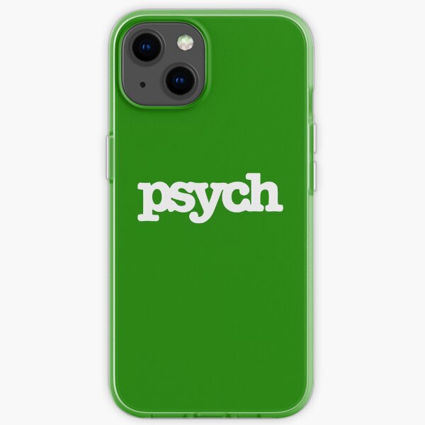 psych iPhone Soft Case