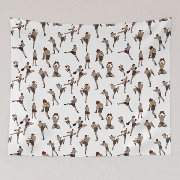 Item preview, Muay Thai Boxing Martial Arts Fighting Pattern| Kickboxing | Thailand  Culture designed and sold by YES!GOODY.