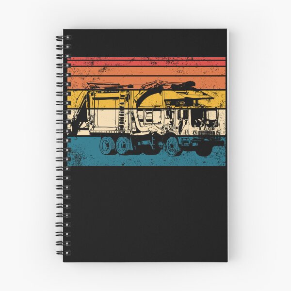 Item preview, Garbage Truck Retro Trash Truck Kids Toddler Garbage Truck Gear designed and sold by DynamicDesign.