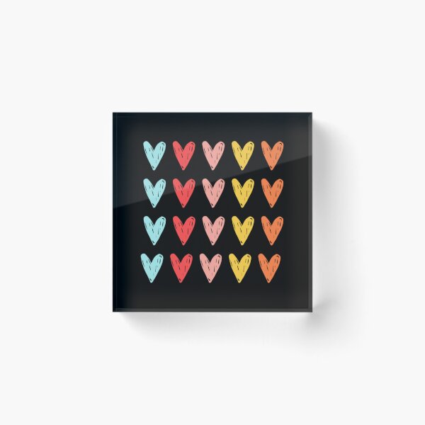 Item preview, Rainbow heart of Love dont hug me im scared   designed and sold by FlawlessArtShae.