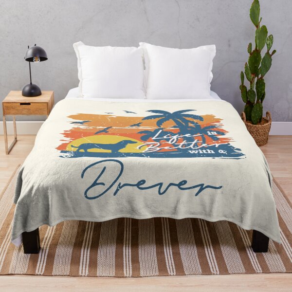 Item preview, Life is Better With Drever Beach Sunset Retro Vintage designed and sold by rafaeltto.
