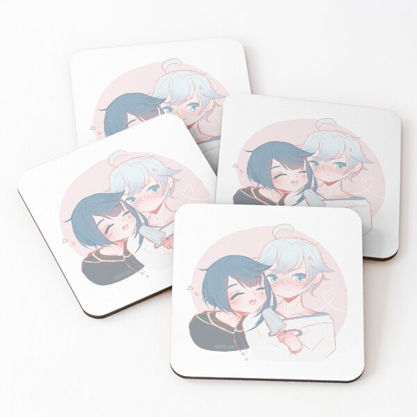 Item preview, Chongyun and Xingqiu designed and sold by katiechuart.