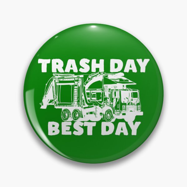 Item preview, Trash Day Best Day Kids Toddler Garbage Truck Garbage Day Gear designed and sold by DynamicDesign.