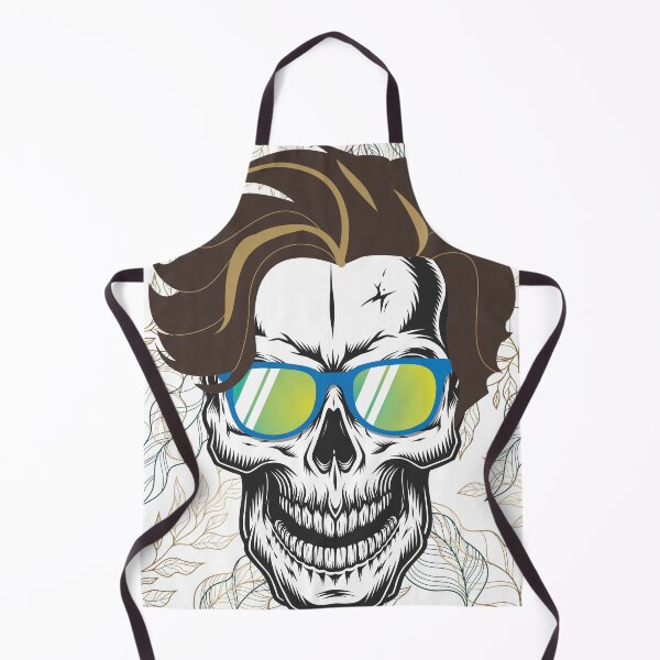 Item preview, Hipster skull designed and sold by nerdland.