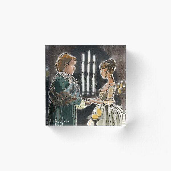 Jamie and Claire's wedding Acrylic Block
