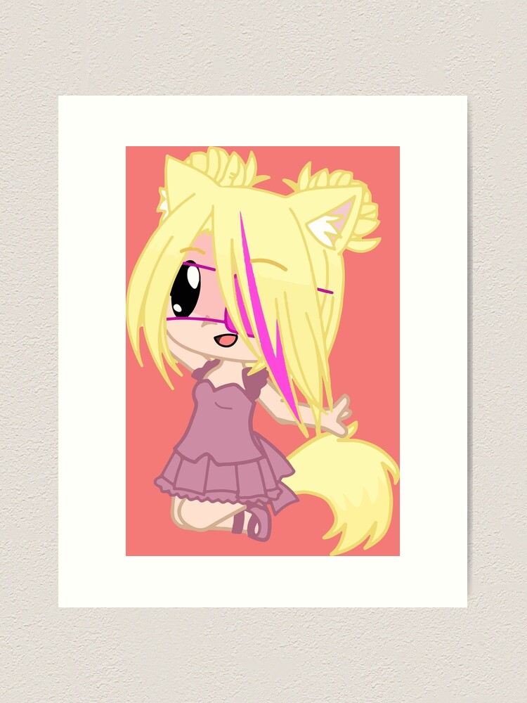 Gacha Club Singer Polly Doll. Chibi OC girl gacha club and Gacha life - Gacha  Club dolls Photographic Print by gachanime