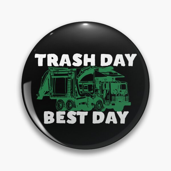 Item preview, Trash Day Best Day Kids Toddler Garbage Truck Garbage Day Gear designed and sold by DynamicDesign.