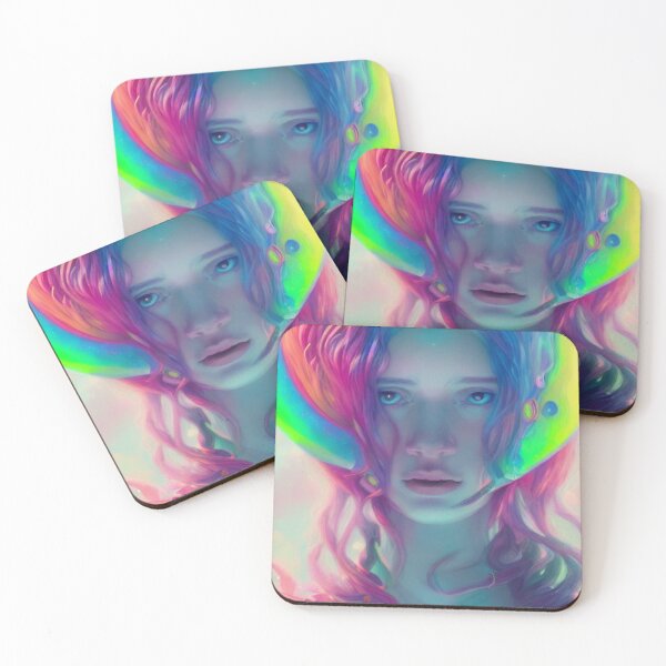 Item preview, Fantasy Neon Girl designed and sold by Itsheartshop.