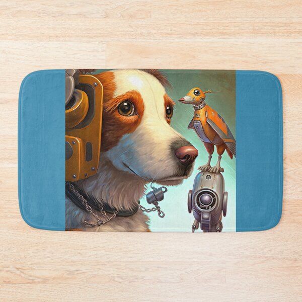 Item preview, A Robot Dog and His Bird Friend designed and sold by factory88.