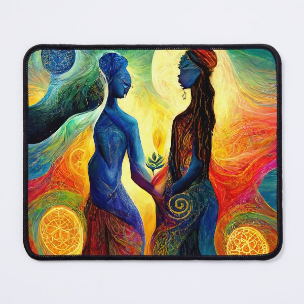 Item preview, 'A Meeting of Minds' Abstract print designed and sold by 3 CITIES.