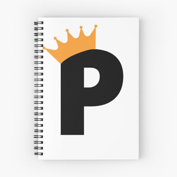 Item preview, Crowned Monogram Letter P designed and sold by Coffee Lifestyle.