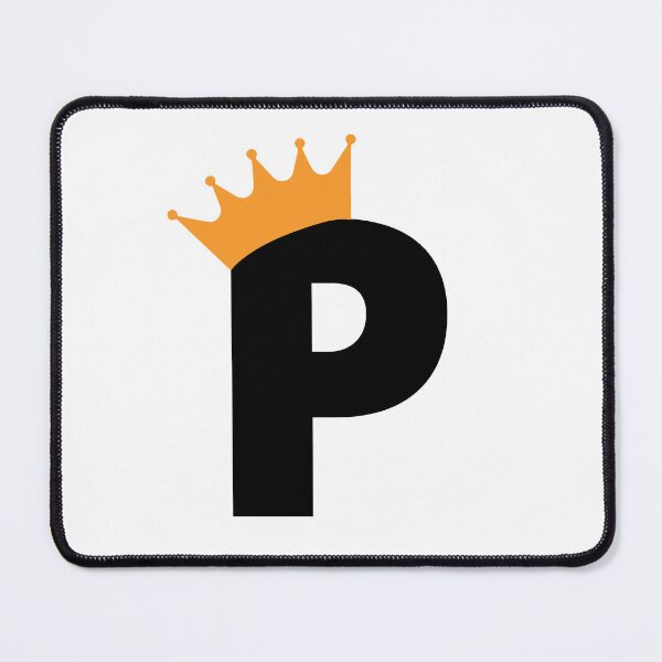 Item preview, Crowned Monogram Letter P designed and sold by Coffee Lifestyle.