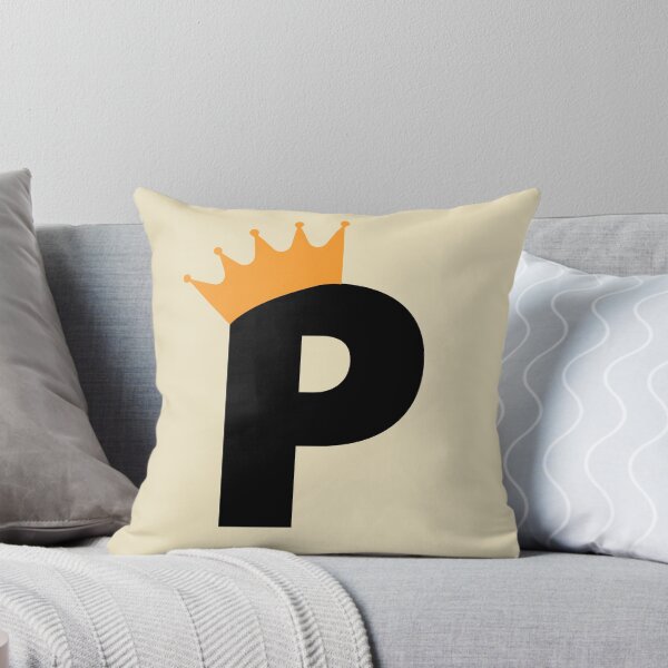 Item preview, Crowned Monogram Letter P designed and sold by Coffee Lifestyle.