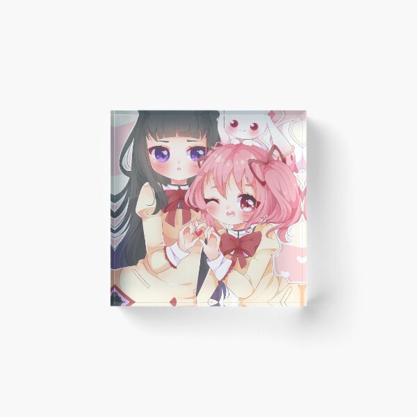 Item preview, Madoka and Homura designed and sold by katiechuart.