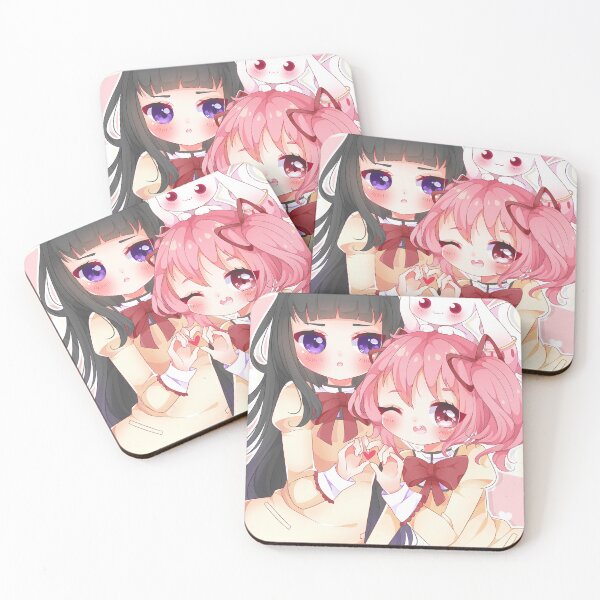 Item preview, Madoka and Homura designed and sold by katiechuart.
