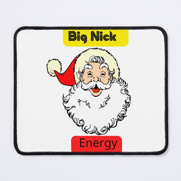 Item preview, Big Nick Santa Energy - Retro Santa Xmas Christmas sticker designed and sold by laouamra.