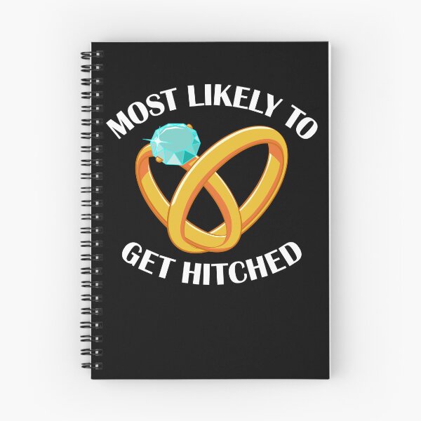 Item preview, Most Likely To Get Hitched Funny Matching Wedding Gear designed and sold by DynamicDesign.