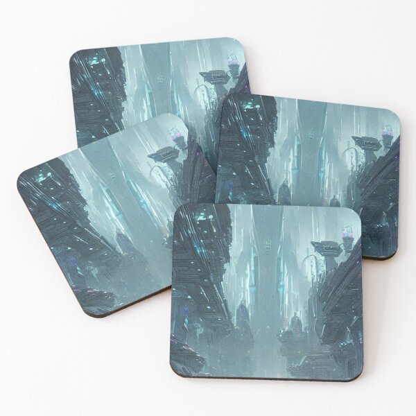 Item preview, Futuristic Advanced City #3 designed and sold by Itsheartshop.