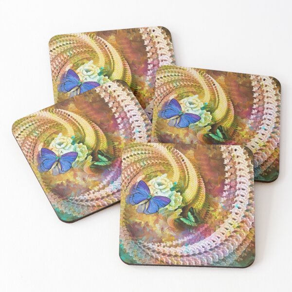 Item preview, Ocean butterfly, Nesting on Flowers designed and sold by Chris Purdy.