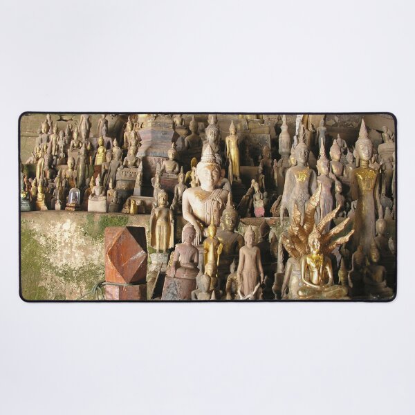 Item preview, Buddha statues, Pak Ou Caves, Laos designed and sold by worldways.