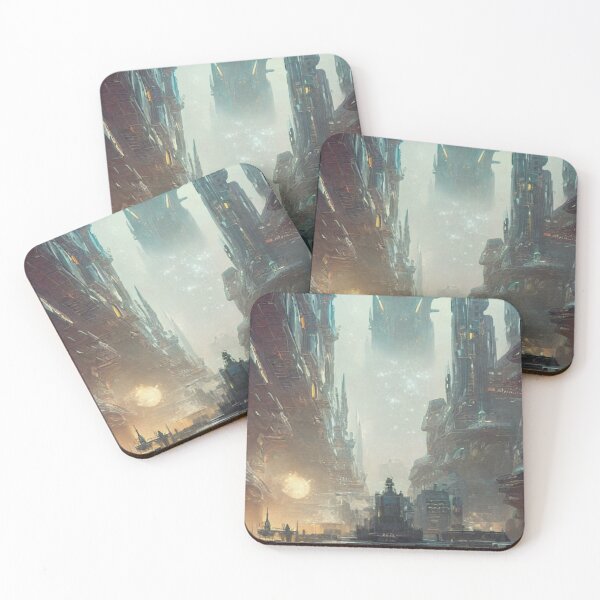 Item preview, Futuristic Advanced City #5 designed and sold by Itsheartshop.