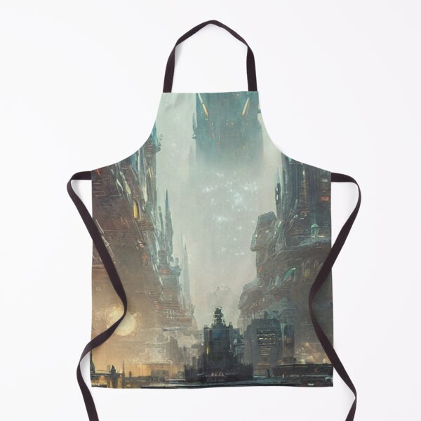 Item preview, Futuristic Advanced City #5 designed and sold by Itsheartshop.