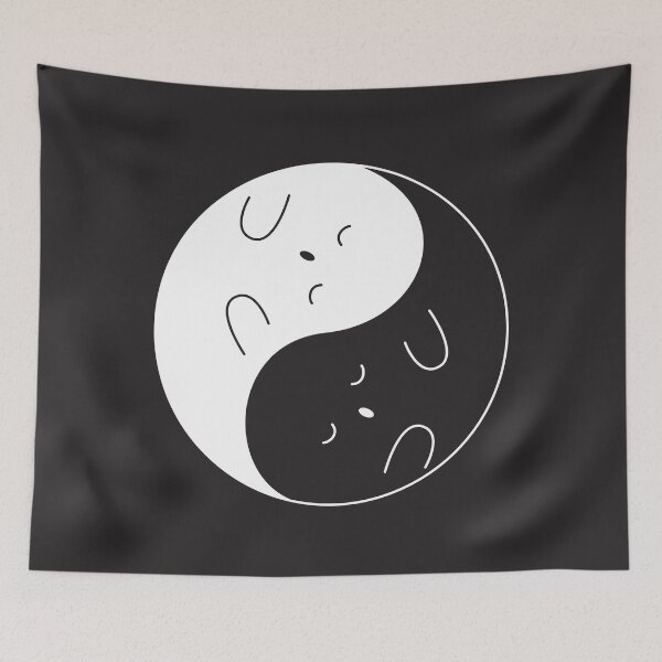 Item preview, Yin Yang Ghosts of Procrastination designed and sold by munochill.