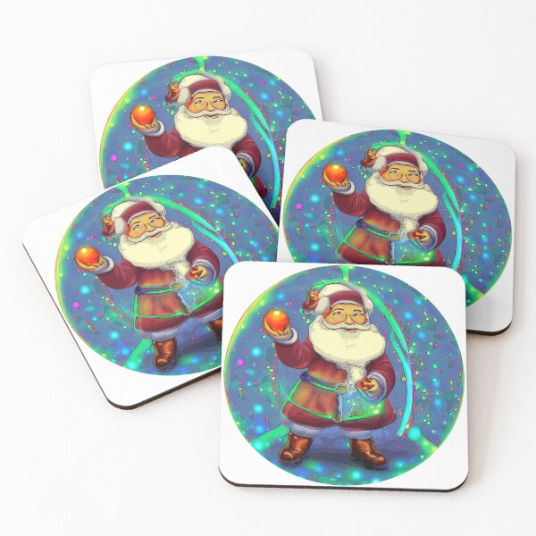 Artikelvorschau, Psychedelische Santa Discokugel entworfen und verkauft von vega777art.