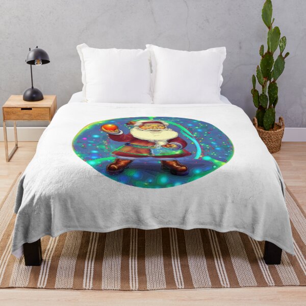 Artikelvorschau, Psychedelische Santa Discokugel entworfen und verkauft von vega777art.