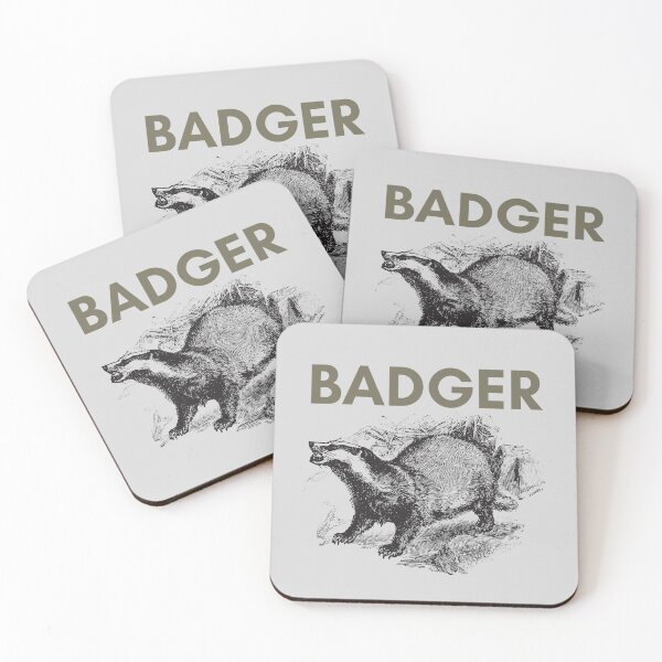 Item preview, Badger  designed and sold by ChachiArts.