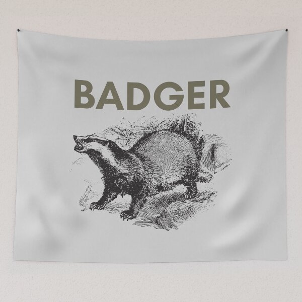 Item preview, Badger  designed and sold by ChachiArts.