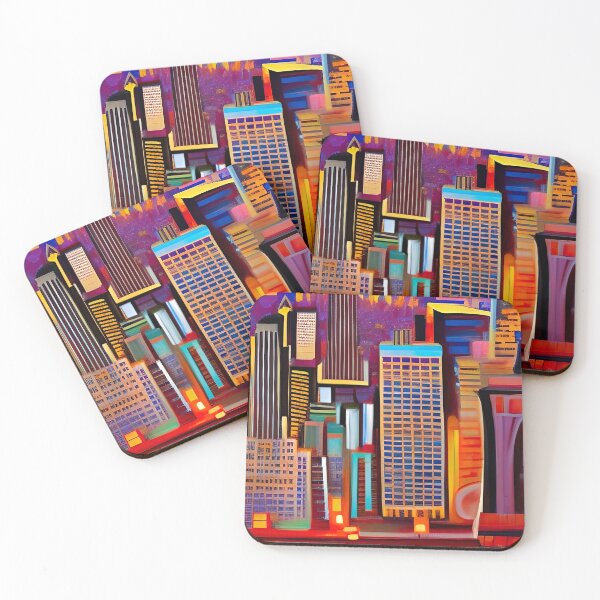 Item preview, NYC Painting designed and sold by cozyspirit.