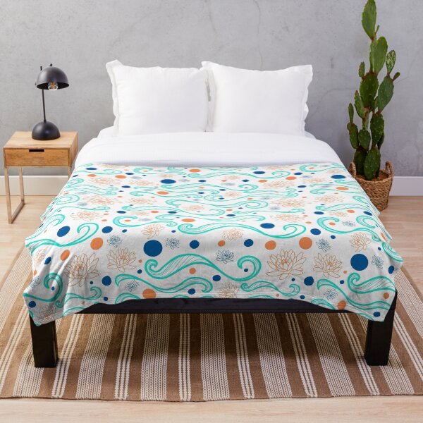 Item preview, Waves and Lotus designed and sold by gensgraphics.