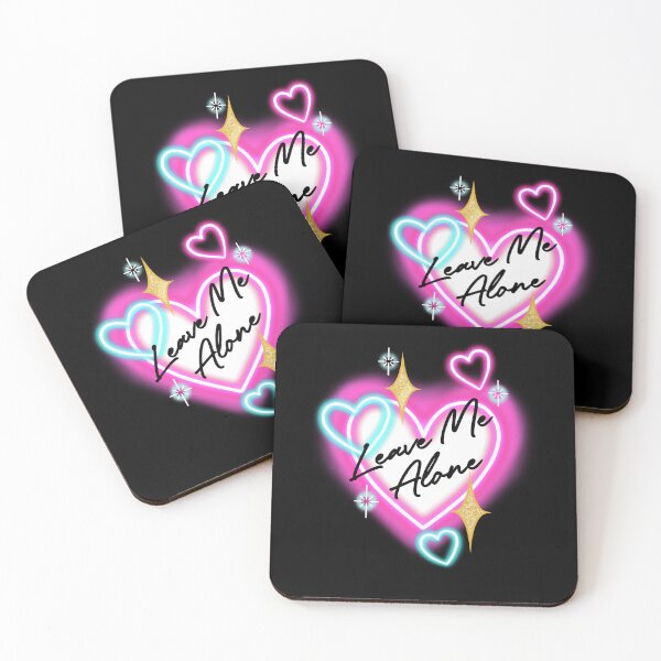 Item preview, Neon Heart Leave me Alone designed and sold by Bethcust.