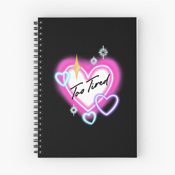 Item preview, Neon Heart Too Tired designed and sold by Bethcust.
