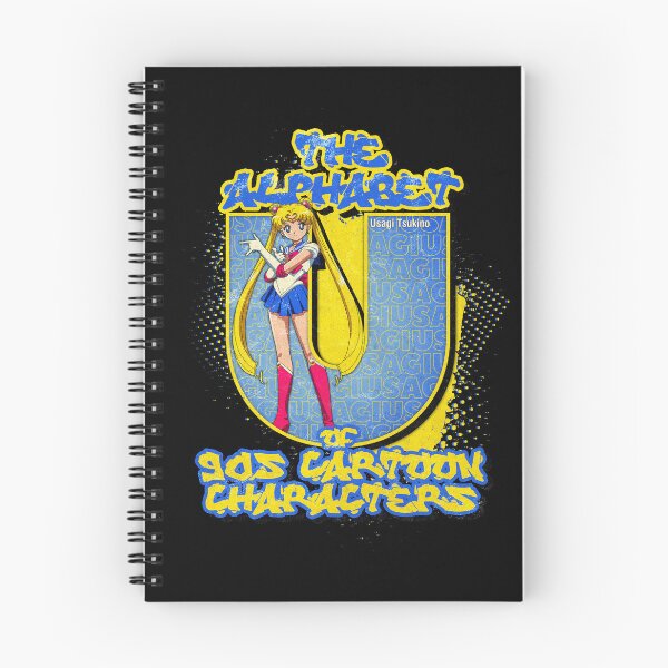 Item preview, The Alphabet of 90s Cartoon Characters Letter U is for Usagi Tsukino designed and sold by More-dan-Prints.